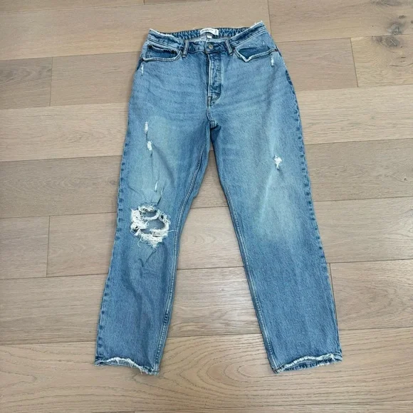 Abercrombie & Fitch The Dad High Rise Curve Love - Picture 2 of 8